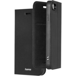 Hama Étui portefeuille Apple iPhone 7, iPhone 8, iPhone SE (2020), iPhone SE (2022) noir fonction socle 00138189
