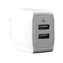 Chargeur secteur APM, dual, 2 USB-A, 3.1 A, blanc 570342