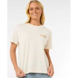 Rip Curl T-shirt Relax Cala Vadella Bone S female