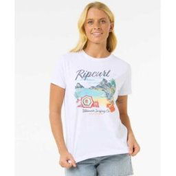 Rip Curl T-shirt Crystal Standard White L female