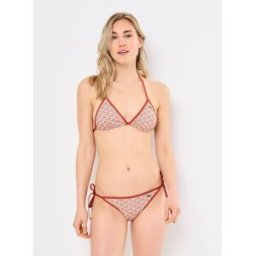 Haut de maillot Lacoste MF9588 par Lacoste Orange 34 Accessoires