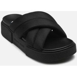 TJW FLATFORM SANDAL B par Tommy Hilfiger Noir 41 Femme