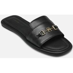 LEATHER HORSEBIT MUL par Tommy Hilfiger Noir 36 Femme