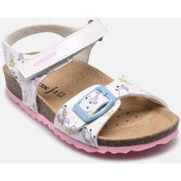 B Sandal Chalki Girl B par Geox Blanc 20 Enfant