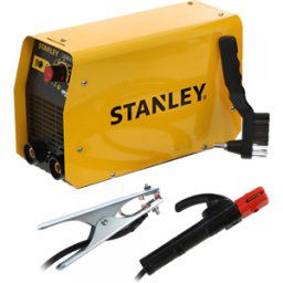 Poste à souder inverter à électrode MMA Stanley WD130IC1 - avec Kit MMA - Cycle 15%@130A