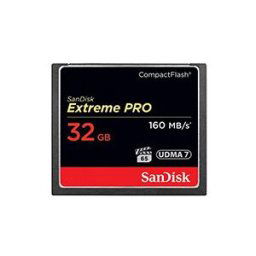 SanDisk 32gb extreme pro cf 160mb/s 32 go compactflash