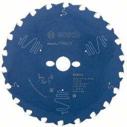 Bosch Accessories Expert for Wood 2608644340 Lame de scie circulaire 254 x 30 x 1.8 mm Nombre de dents: 22 1 pc(s)