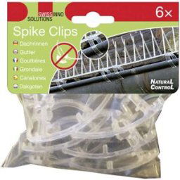 Clip de fixation pour lintérieur/extérieur Swissinno Spike-Clips 1 238 001K 6 pc(s)