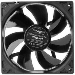 NoiseBlocker BlackSilent Pro PE-P Ventilateur pour PC noir (l x H x P) 92 x 92 x 25 mm