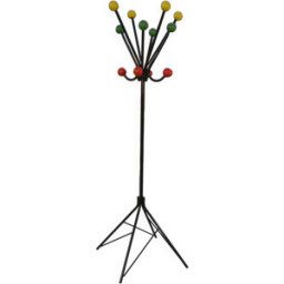 Porte manteau design 1960's multicolore 70x70x174