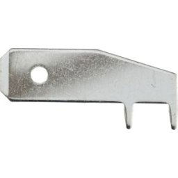 Languette 6.3 x 0.8 mm Vogt Verbindungstechnik 3867d.68 90 ° non isolé métal 1 pc(s)