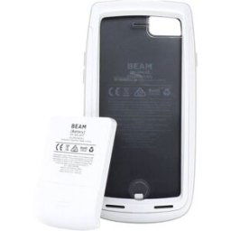 Beam Mobile Healthcare Case Coque arrière Apple iPhone SE (3. Generation), iPhone SE (2. Generation) blanc batterie intégrée, résistant aux chocs GM-394