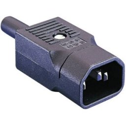 Connectique pour appareils réfrigérants série (connecteur réseau) PX Bulgin PX0686 mâle, droit Nombre total de pôles: 2 + PE 10 A noir 1 pc(s)