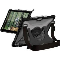 Urban Armor Gear Plasma Handstrap Case Etui pour tablette Microsoft Surface Pro 9, Surface Pro 10 33 cm (13) Coque arrière glace, transparent