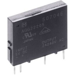 Panasonic Relais à semi-conducteurs AQG22124 2 A Tension de contact (max.): 264 V/AC à commutation au zéro de tension 1 pc(s)