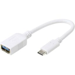 Vivanco USB 3.0 Adaptateur [1x USB 3.0 femelle type A - 1x USB 3.0 mâle type C] DCAVVUSBC30A02W 20.00 cm
