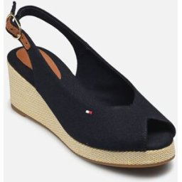 FLAG MID WEDGE ESPAD par Tommy Hilfiger Bleu 42 Femme