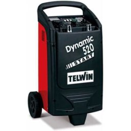 Telwin Dynamic 520 Start - Chargeur de voiture et démarreur - batteries humides/démarrage-arrêt 12/24V