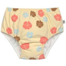 Lässig Maillot de bain couche Fleurs vanille (07-12 mois)