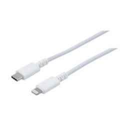 Just in case 8307224 câble usb usb 2.0 0,2 m usb c lightning blanc