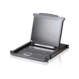 Aten console lcd à un seul rail (ps/2-usb, vga)