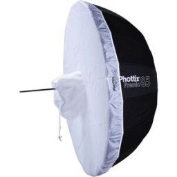 Phottix Premio Parapluie réfléchissant avec diffuseur (85cm/33") - Kit W&B