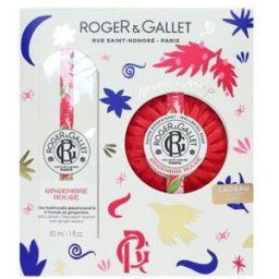 Roger & Gallet Gingembre Rouge Coffret Eau Parfumée Bienfaisante 30ml + Savon 100g