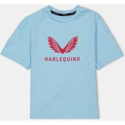 Castore Qns Logo T Harlq Blue 9-10 (M) Unisex