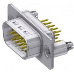 Deltron Connectors Deltron HD-D15 PY/2 M86UN SUB-D mâle 180 ° Nombre de pôles: 15 à souder, Pin 1 pc(s)