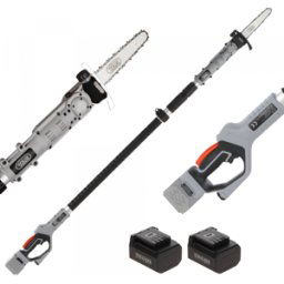 Volpi KVS7100P - Perche élagueuse à batterie sur perche télescopique - 2x 21.6V 4.0Ah