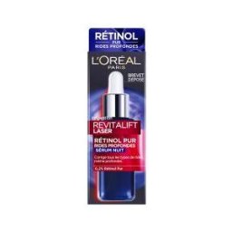 L'Oréal Paris Revitalift Laser Sérum Nuit 0.2% Rétinol Pur Rides Profondes 30 ml - Flacon compte goutte 30 ml