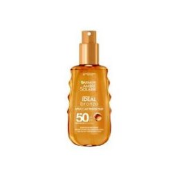 Garnier Ambre Solaire Ideal Bronze Lait Spray Protecteur SPF50 150 ml - Spray 150 ml