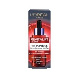 L'Oréal Paris Revitalift Laser Tri-Peptides 3 Sérums en 1 Correction Anti-Âge 30 ml - Flacon compte goutte 30 ml