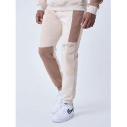 Project X Paris Bas de jogging tricolore Couleur - Beige, Taille - XL