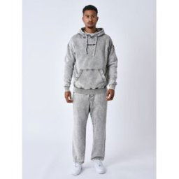 Project X Paris Bas de jogging délavé Couleur - Gris clair, Taille - L