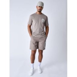 Project X Paris Short de bain imprimé Groovy Sun Couleur - Taupe, Taille - S