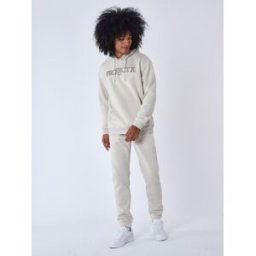 Project X Paris Bas de jogging broderie Contour Couleur - Greige, Taille - S