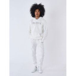 Project X Paris Bas de jogging broderie Contour Couleur - Blanc cassé, Taille - S
