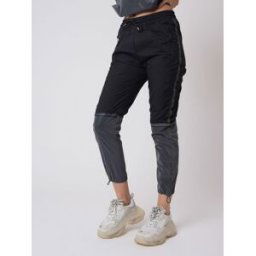 Project X Paris Bas de jogging bimatière Couleur - Noir, Taille - XS