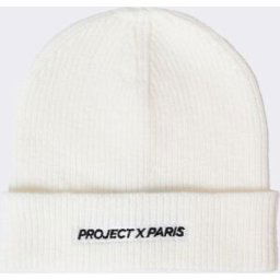 Project X Paris Bonnet brodé Couleur - Blanc cassé, Taille - Unique