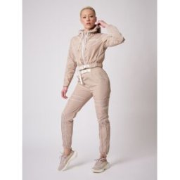 Project X Paris Bas de jogging basic avec piping Couleur - Beige, Taille - L