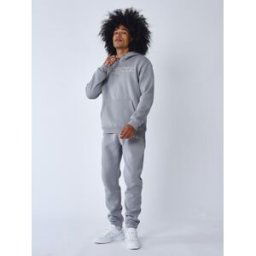 Project X Paris Bas de jogging broderie Contour Couleur - Gris clair, Taille - M