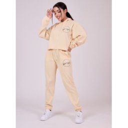 Project X Paris Bas de jogging effet nid d'abeille Couleur - Ivoire, Taille - L