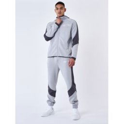 Project X Paris Bas de jogging two tone Couleur - Gris clair, Taille - L