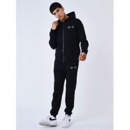 Project X Paris Bas de jogging uni Couleur - Noir, Taille - L