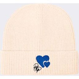Project X Paris Bonnet Cold hearts Couleur - Craie, Taille - Unique