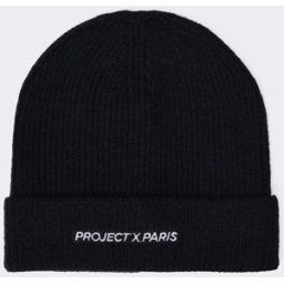 Project X Paris Bonnet brodé Couleur - Noir, Taille - Unique