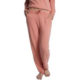 Passionata Guimauve - pantalon fluide coupe droite rose en viscose M unisex
