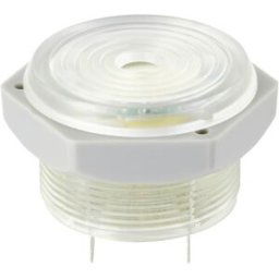 TRU COMPONENTS TC-10475832 Générateur de signal piézo Bruit généré: 95 dB Tension: 12 V/DC son continu, blaue LED 1 pc(s)