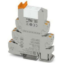 Phoenix Contact PLC-RPT- 24UC/21-21/RW Module relais Tension nominale: 24 V/DC Courant de commutation (max.): 6 A 2 inverseurs (RT) 1 pc(s)